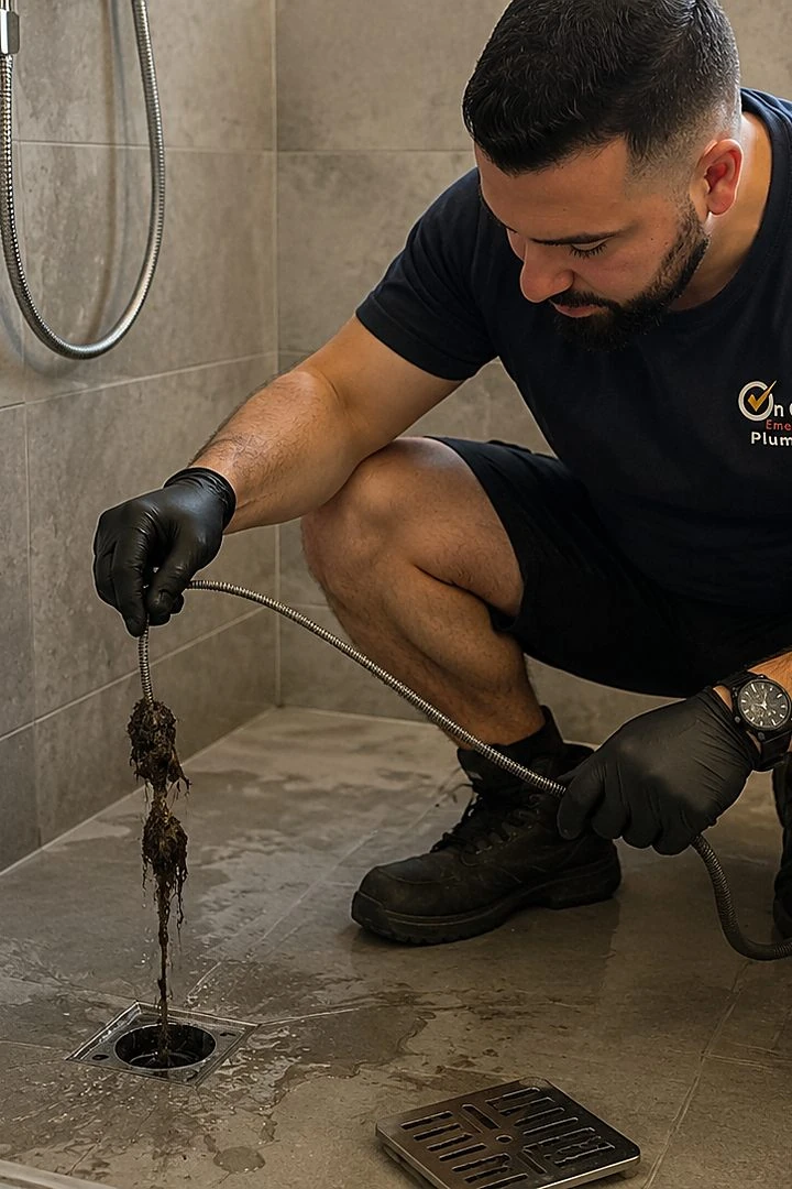 Shower plumbing service in Camberwell