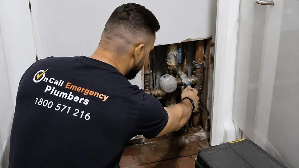 Burst pipe repair in Camberwell